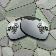 US Chrome Titanium Polarized Lenses Replacement For-Oakley Ravishing