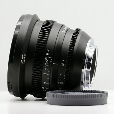 SLR Magic MicroPrime Cine 12mm T2.8 Lens for Sony-E Mount Camera