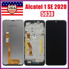 Digitizer LCD Display Touch Screen Assembly Frame For Alcatel 1 SE 1SE 2020 5030