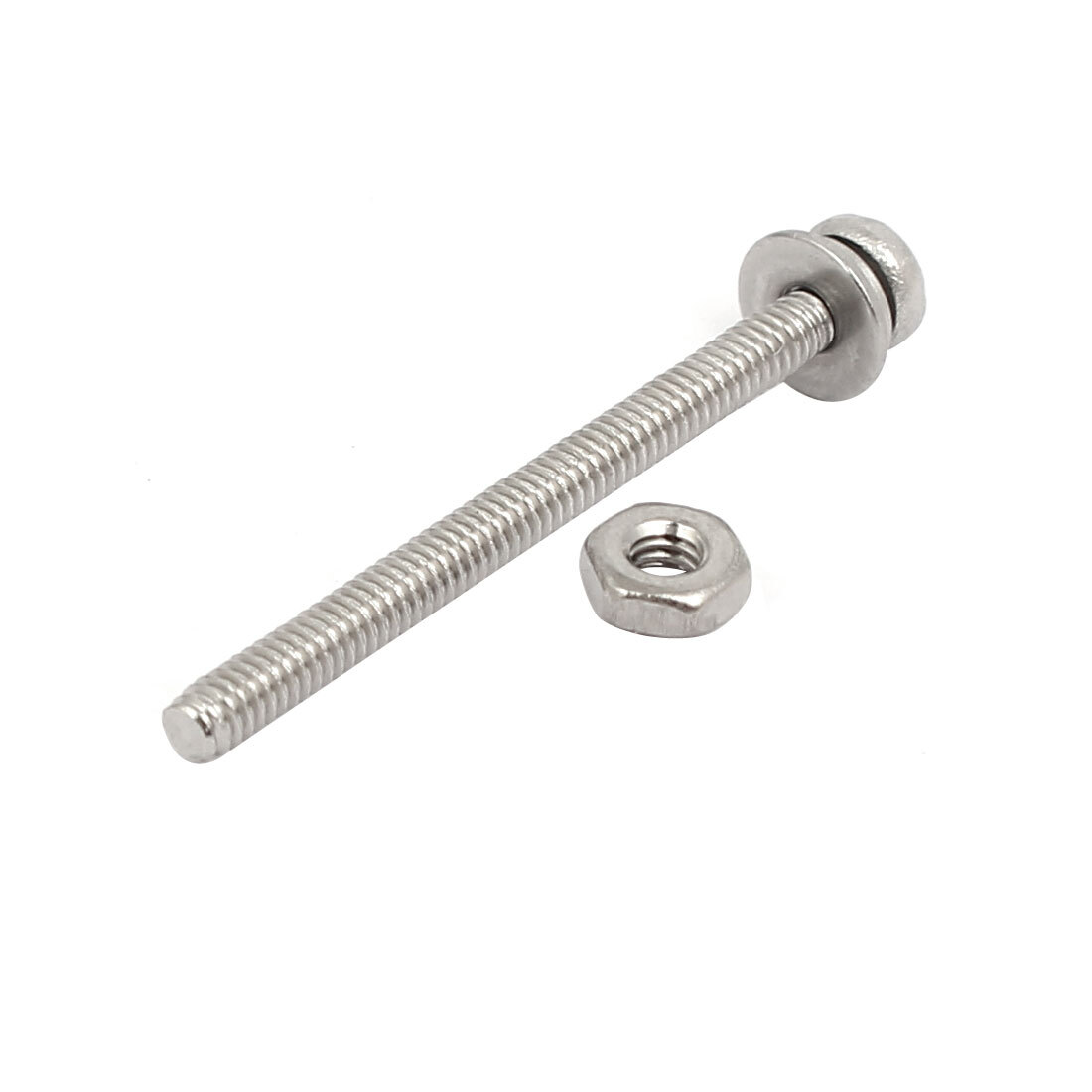 Lot De 25 Ensembles Boulons M3x25mm - Acier Inoxydable 304 - Tête Cruciforme Avec écrous Et Rondelles - Marque Uxcell