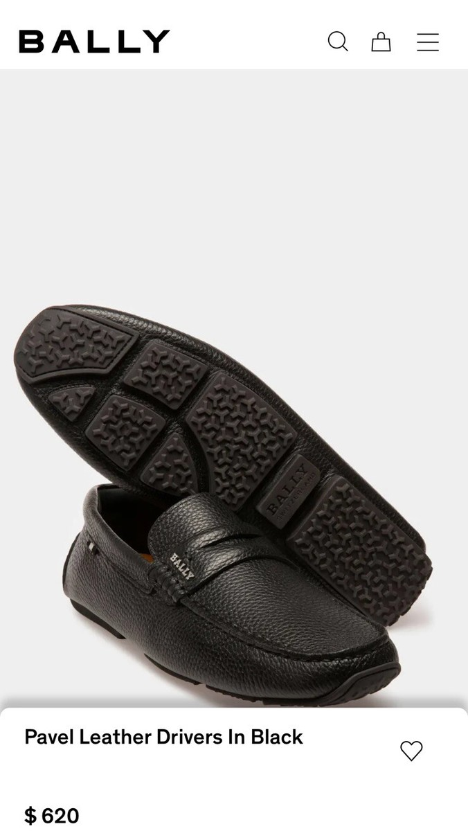 Brand New Size 11 Bally pindar moc toe drivers Bally Moc Toe Driver Loafers - Midnight | Editorialist main image 4