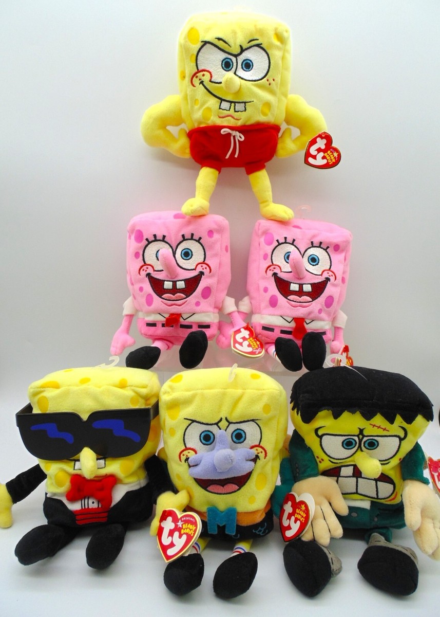 スポンジボブ　ぬいぐるみ　Ty ty spongebob Spongebob スポンジボブ ぬいぐるみ Ty ty spongebob Spongebob スポンジ