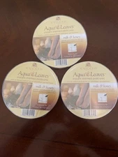 Cuccio Aqua Leaves Instant Themed Pedicures Milk and Honey 3 Pack Scentual Spa
