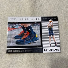 2025 Panini Chronicled Caitlin Clark # 78 Fever