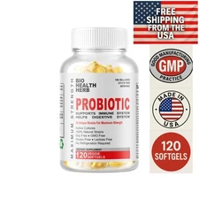 120 Softgels ULTRA PROBIOTIC 100 Billion CFUs NOW ULTIMATE FLORA PRIMAL NATURAL