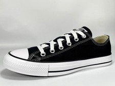Converse All Star Ox Men's Black Low Lace-Up Trainers Size 7 Brand New RRP £85