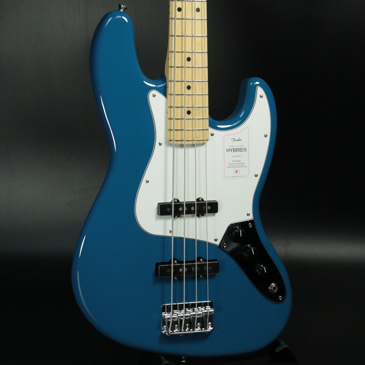 Fender Japan Hybrid II Jazz Bass Maple Forest Blue | eBay