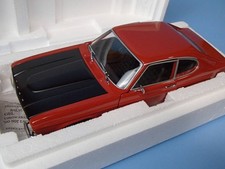 Minichamps 1/18 Ford Capri RS2600 1970 Red Black Diecast Model New