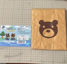 ACNH Animal Crossing Paper Bag Style Tote MIB, Rare,