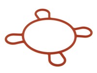 Dichtung Zylinderkopf Innen, Modularer Kopf FüR Minarelli AM 50Ccm (00-), Generi