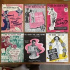 Lot~6 sheet music~Betty Grable~Arms Around Me+Heart Tells Me+Begin to Tell You — photo 1