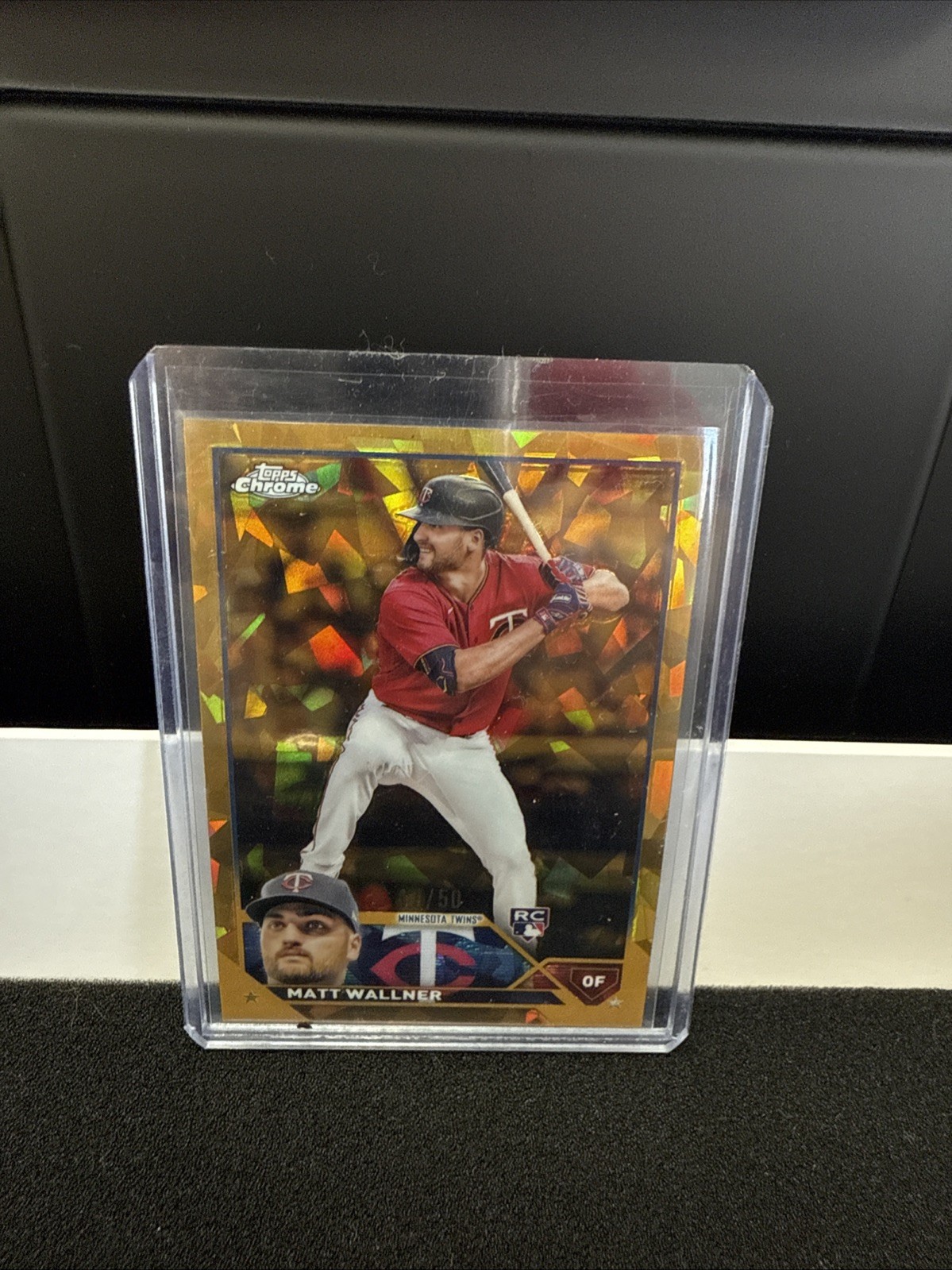 2023 Topps Chrome Sapphire GOLD REFRACTOR Matt Wallner Rookie - /50