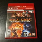 Mortal Kombat -- Komplete Edition Sony PlayStation 3 CIB UNTESTED
