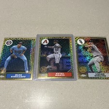 Topps Chrome 35th Anniversary MLB Card Lot - Kirilloff - Marte - Giolito