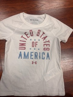 Camiseta Under Armour Niña Talla Juvenil Extra Pequeña Calce Suelto