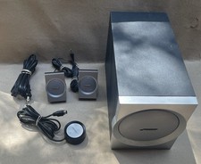 Bose Companion 3 Series I Multimedia Speaker System w/ Subwoofer, Tested / Works