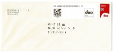 Denmark - NEW DAO Postage Stamp - GENUINELY USED ON COVER!