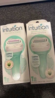 Schick Intuition Razors for Women with Sensitive Skin | 1 Razor & 2 Intuition Ra