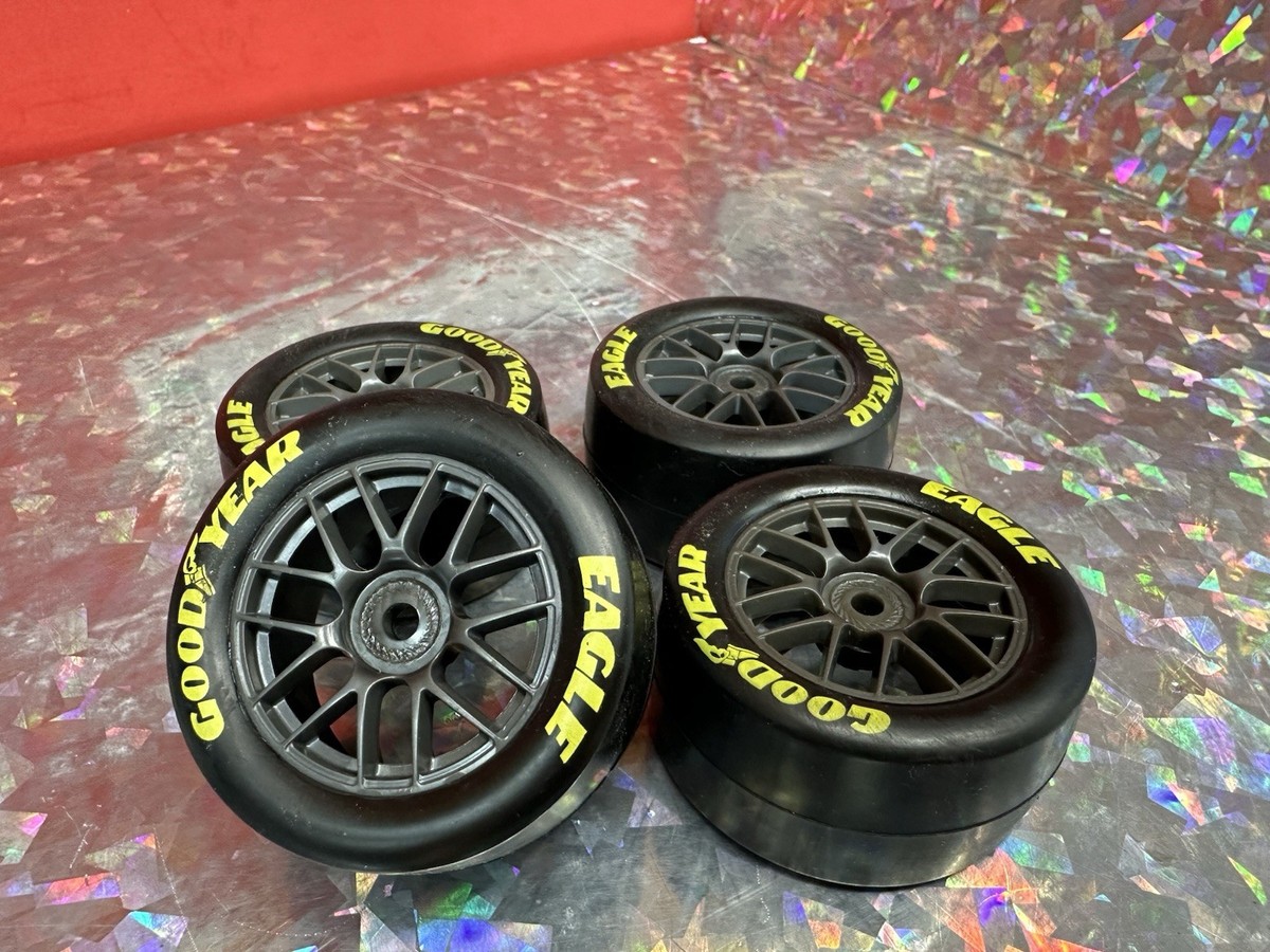 Losi Nascar Goodyear Eagle Tires & Wheels Medium 1/12 Car Los-1914