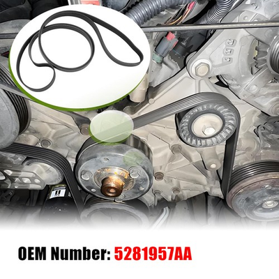 #ad Engine Serpentine Belt Drive Kit For Ram 1500 2019 2024 5281957AA Accessories $17.99