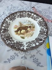 Royal Worcester Palissy Fox 9" Plate England