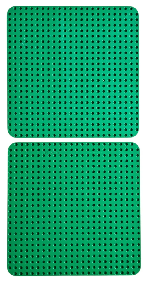 2x LEGO DUPLO große Platte 38x38cm - Grün - Grundbauplatte Bauplatte Grundplatte - Bild 4 von 4
