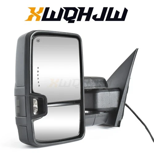 For GMC Sierra 2500/3500 2015-2018 Door Mirror Driver Side | Power | Towing Type
