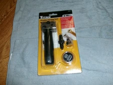TITAN Double Flaring Tool, 45-Deg SAE, 3/16" Steel/Nickel Tube 51535 Brake Line