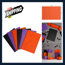 Halloween Tissue Paper Pack 120 Sheets 20 x 14 Inches Black Orange Purple Gift