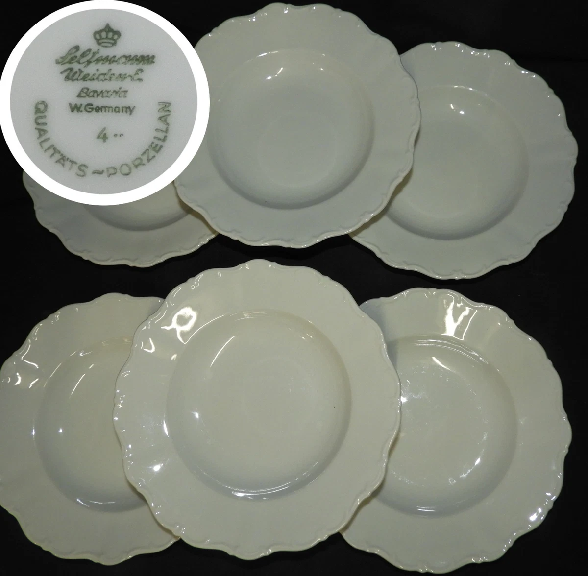 Grand Plat De Service Vintage Duchesse Royale - Porcelaine Allemande