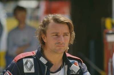 French racing driver Rene Arnoux driver of Equipe Renault Elf Rena- Old Photo