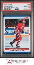 1990 SCORE YOUNG SUPERSTARS #40 ERIC LINDROS RC HOF PSA 10