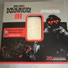PAMP Suisse Call of Duty Modern Warfare III 1 oz .999 Silver Bar 2023