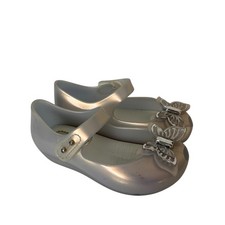 Mini Melissa Toddler Girl Butterfly Mary Jane Shoes Size US 8 EU 24