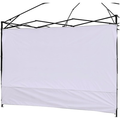 White Canopy Sidewall Only - Waterproof & UV Resistant