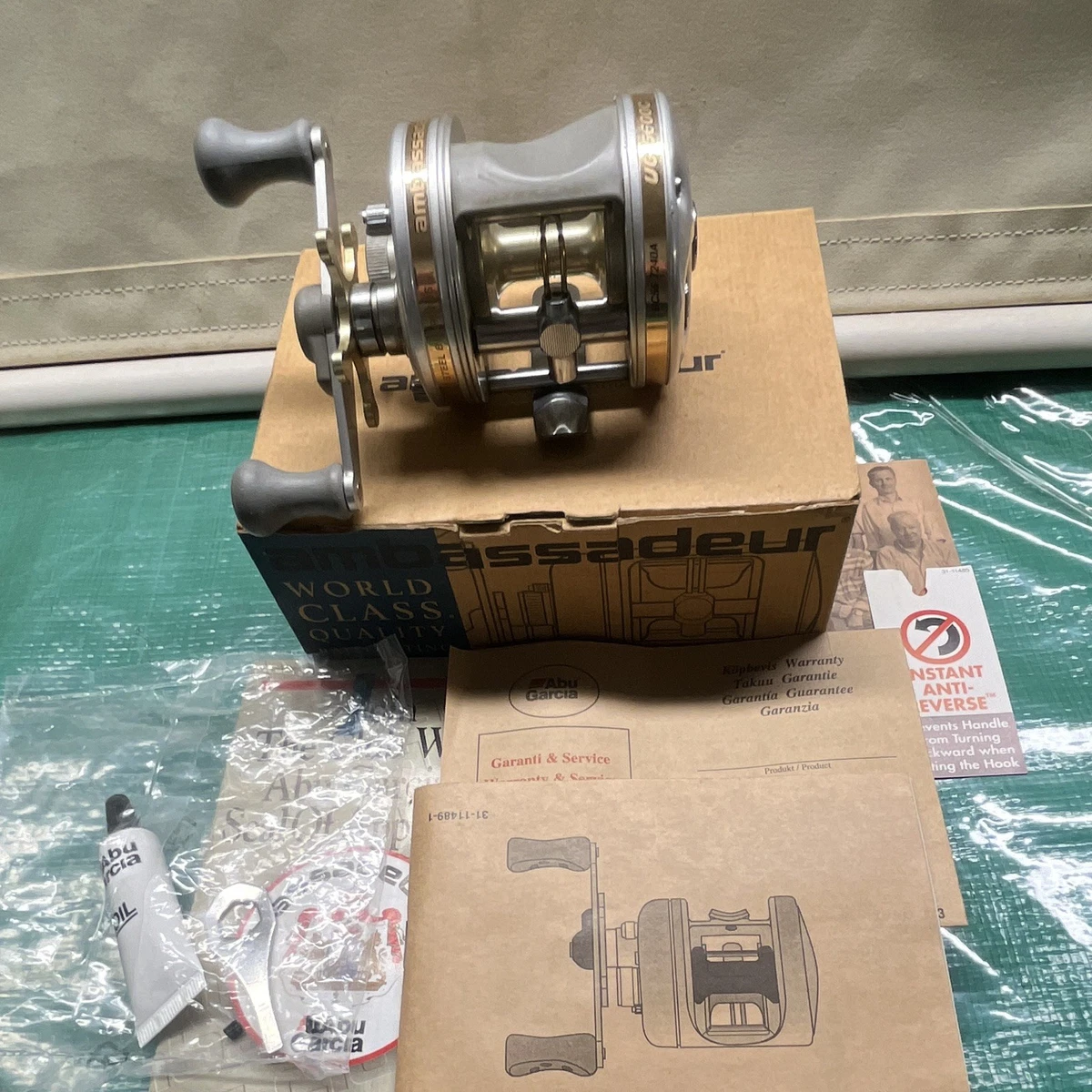Abu Garcia Ultra Cast Indiana Baitcasting Fishing Reels for sale