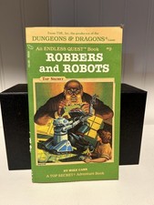 Robbers and Robots Mike Carr 1st Printing 1983 TSR Dungeons Dragons