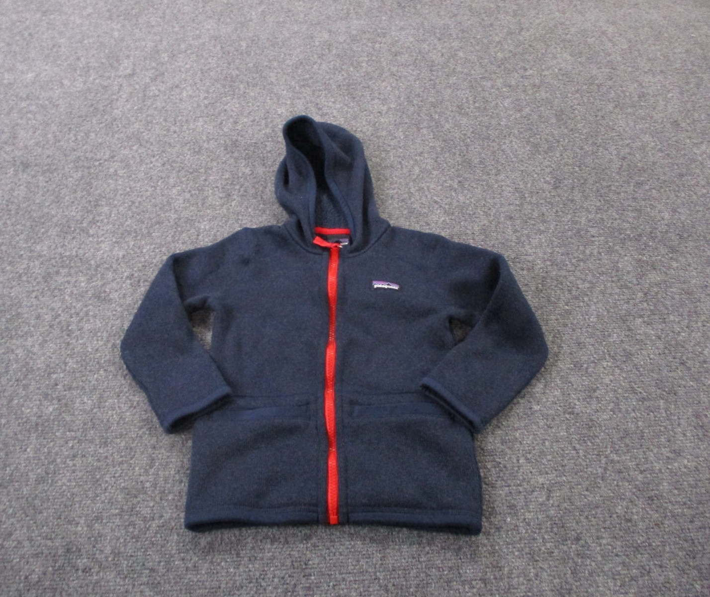 Patagonia Jacket Boys 3T Better Sweater Hoody Baby Fleece Camping Hiking 61180