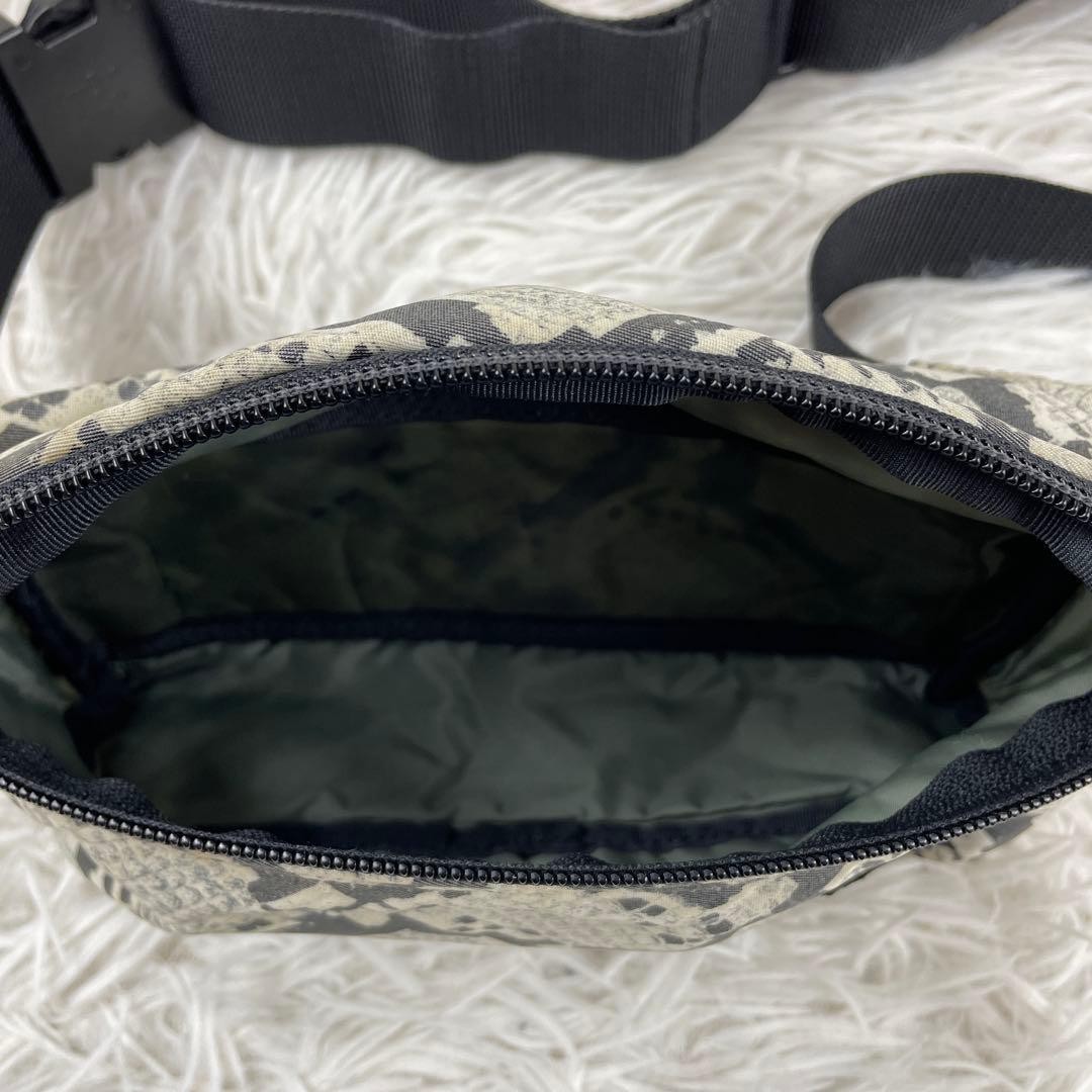 Porter Body Bag Python Pattern Rare Crossbody Bag - image 10