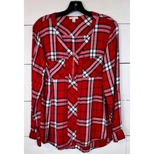 Cato Long Sleeve Blouse Women's Size Large
