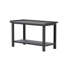 Banco da lavoro SOGI X3N_100A - 1.5 m - piano in acciaio 3 mm - grigio antracite