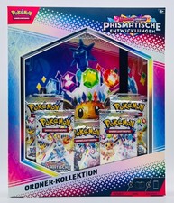 Pokemon / Prismatische Entwicklungen Ordner Kollektion  / Deutsch / OVP /