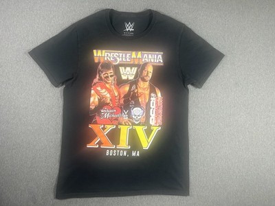 WWE WrestleMania XIV Shawn Michaels vs. Stone Cold Steve Austin Graphic M