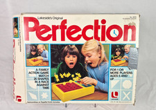 Perfection Board Game by Lakeside Vintage 1982 - Inomplete / Not Working