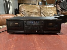 VTG Optimus Stereo Cassette Tape Deck Recorder SCT-55 TESTED AND WORKS 1994