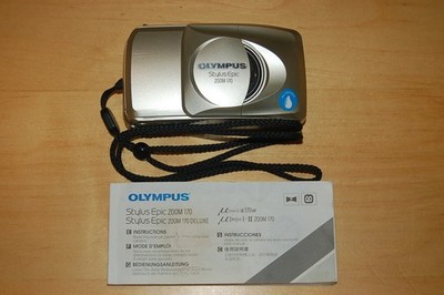 Olympus Stylus Epic Zoom 170 35mm Film Camera - Working