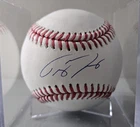 Toronto Blue Jays Trey Yesavage Autographed Baseball MLB Authentics COA Hologram
