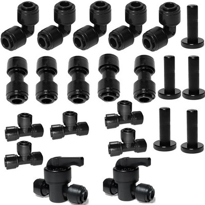 1/4 ''O.D.Quick Connection Fitting,1/4'' Push Connection Fitting,1/4 Water Line Fi