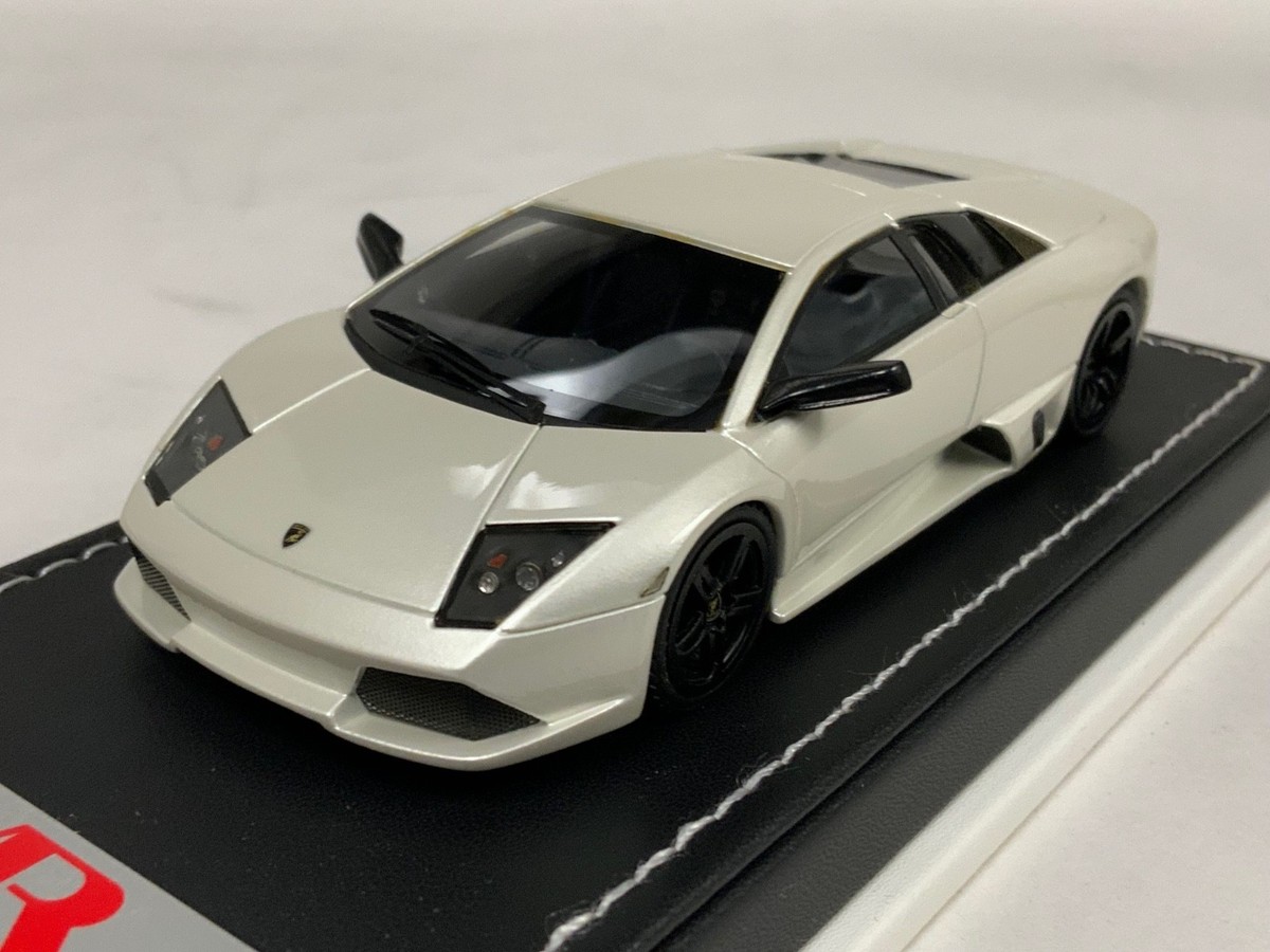 1/43 MR Lamborghini Murcielago LP640 in Pearl White Custom Leather
