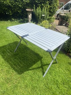 Folding Camping Table with Bag Portable Roll Up Picnic Table Garden Outdoor